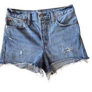 Vintage Levi Wedgie Shorts Sz 27 BUTTON FLY!